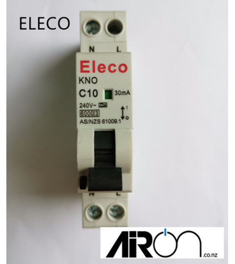 RCBO - 10A 1 Pole DIN Rail